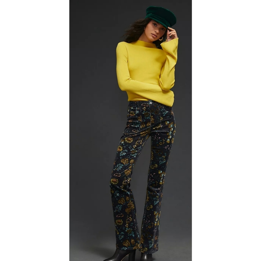 38. Anthropologie Pilcro The Icon Flare Low-Rise Jeans - Picture 2 of 12